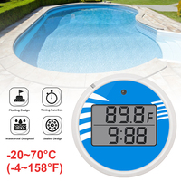 Water Thermometers For Ice Bath Waterproof Floating Thermometers Bath Pool Thermometers Digital Water Thermometers With Timer