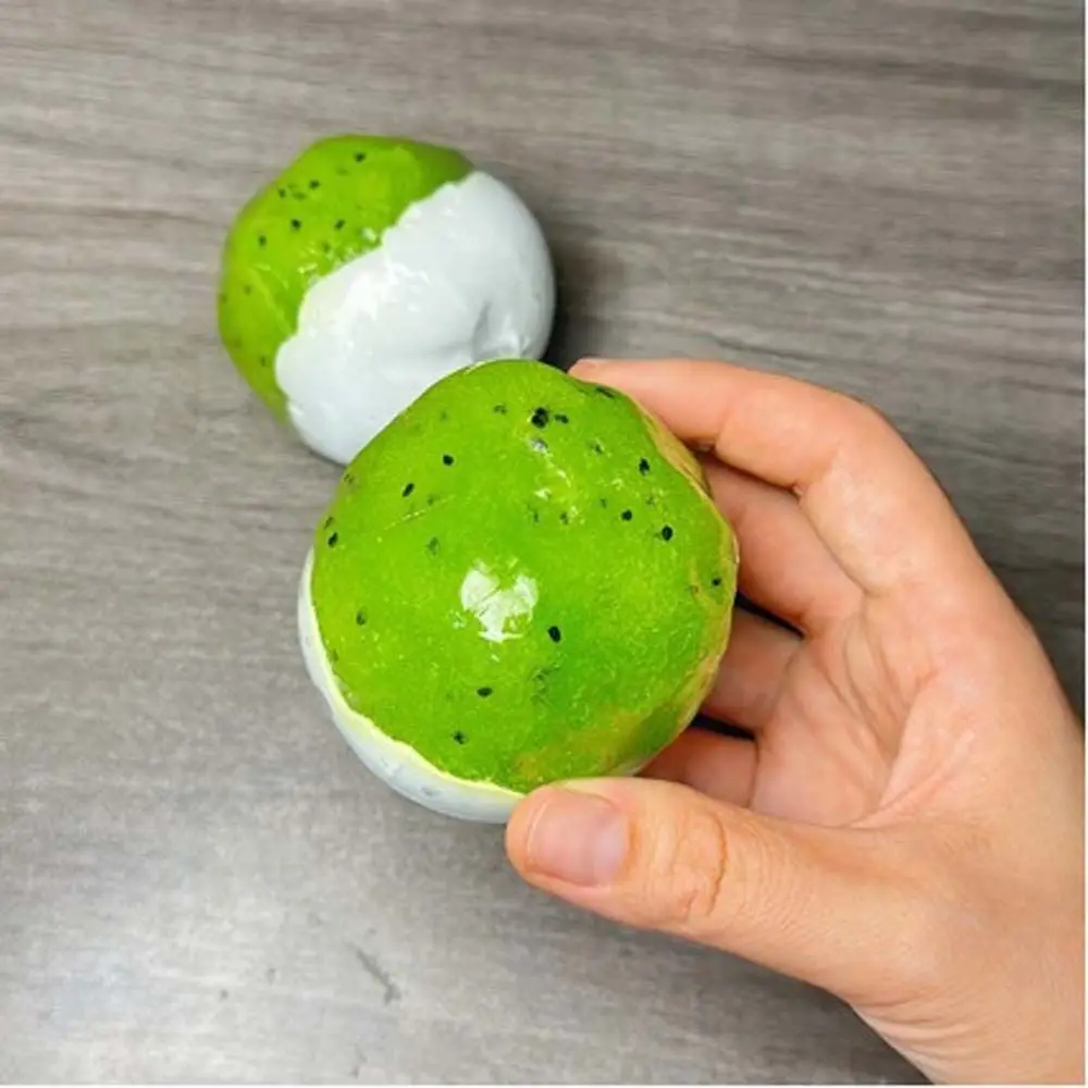 Simulation Slushy Squishy Slow Rebound Realistic Fruit Handmade Orange Ball Kawaii Pure Manual Sensory Fidget Ball