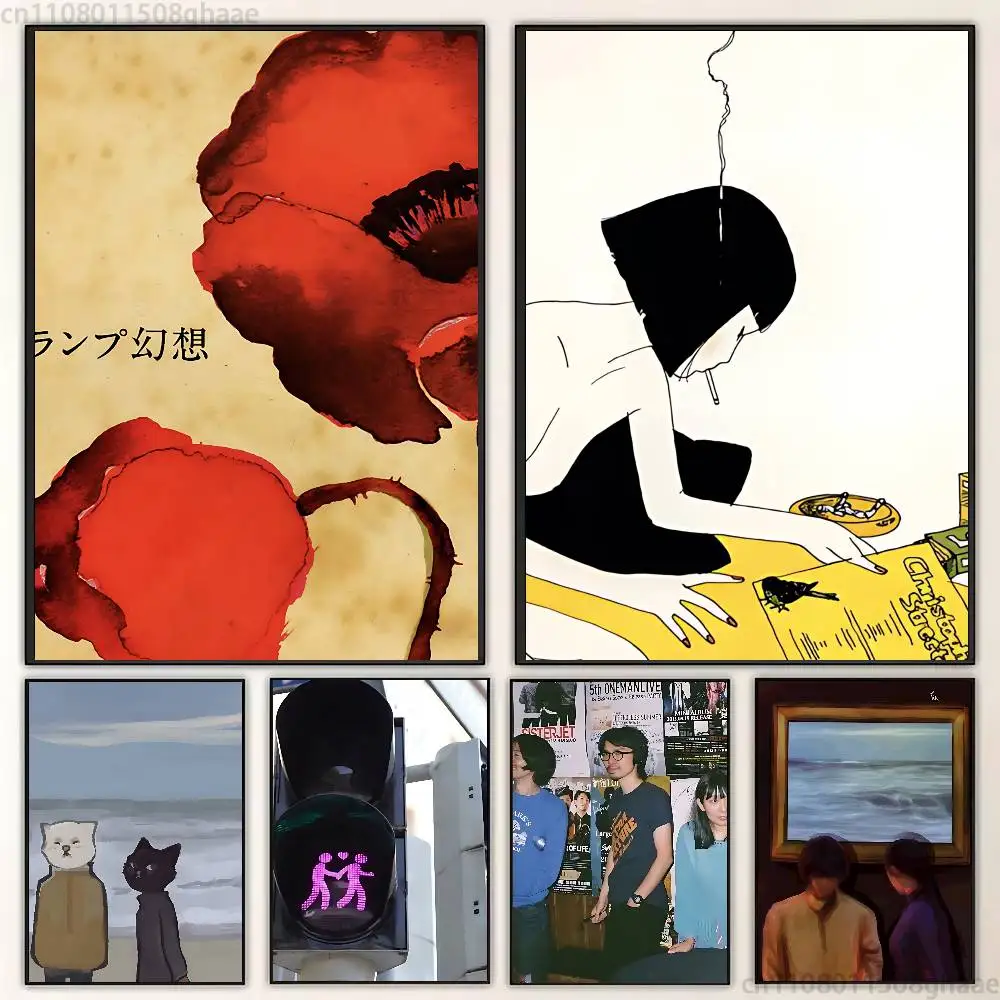 

lamp band Classic Poster Wall art print art suitable for living room bedroom bar parlor home decoration gift