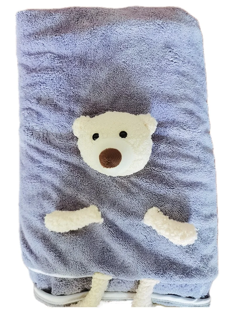 70X150 Children\'s Towel Coral Velvet Super Absorbent Bath Towel Free Shipping To Individual Countries