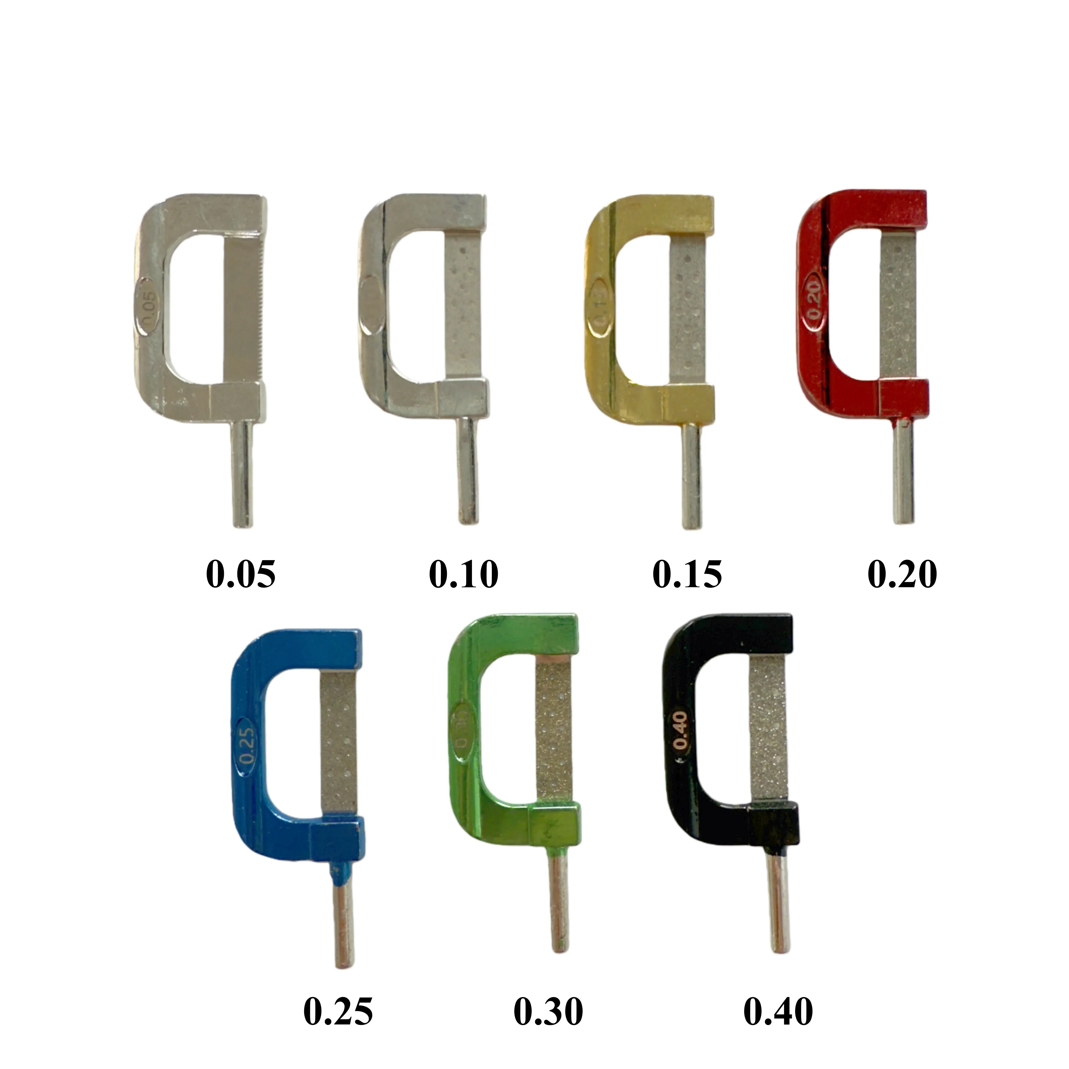 Dental Interproximal Gap Saw Serrated Strip Reduction IPR Orthodontic Automatic Strip Accurate Proximal Separation 0.05-0.40mm