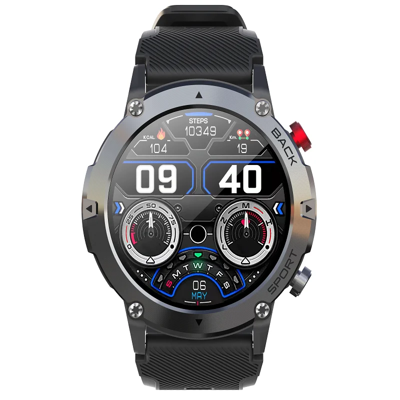 C21  Smart Sport Watch  IP68 30m  Waterproof  Remote Photo Phone SMS Notification Walking Exercise Monitoring  for Ios Android