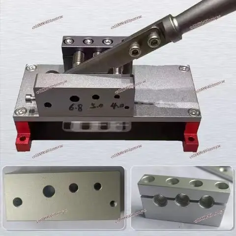 Positioning Cutter for Heat Shrink Tube and Rubber Strip, Lead Wire Positioning Scissors