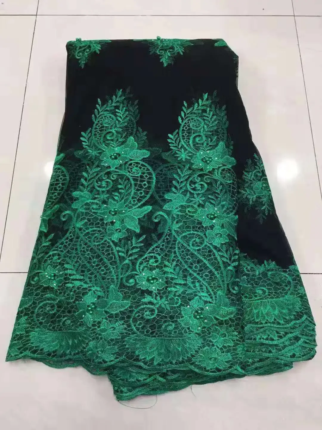

2021 Latest French Nigerian Laces Fabrics High Quality Tulle African Laces Fabric Wedding African French Tulle Lace Fabric ZJ128