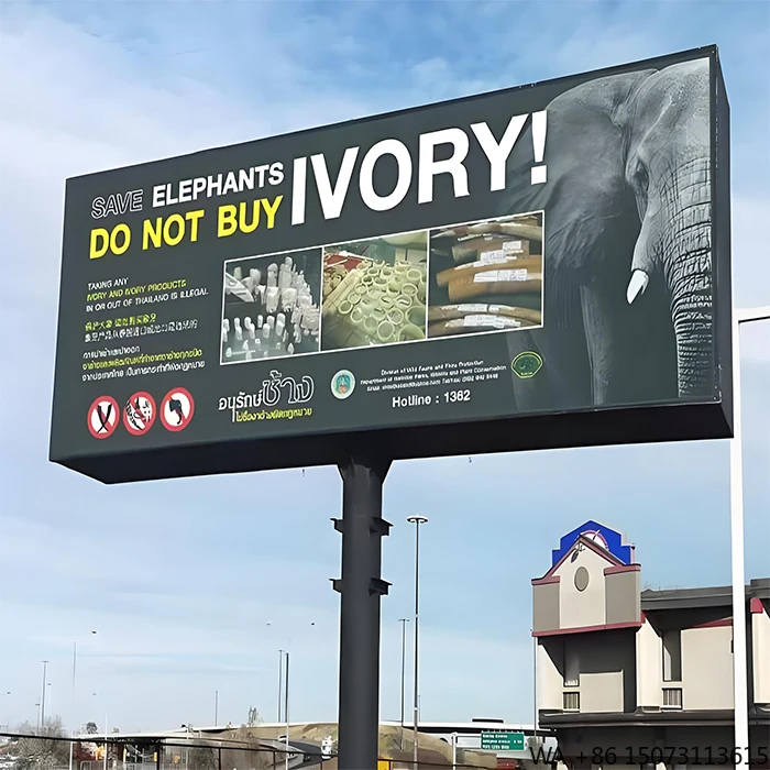 

Уличные светодиодные модули P4 с защитой IP65, высокая яркость 6500 кд/м² ㎡ Гибкий экран для цифровой рекламы на дорогах с 5-летней гарантией