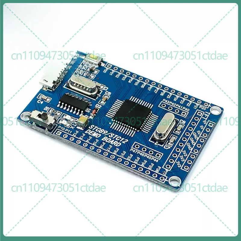 2-8pcs For STC89C52 MCU Development Board 51 Core Board
