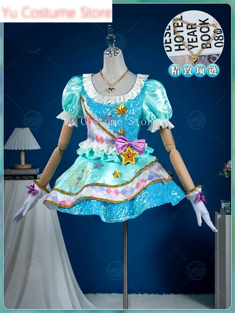 Aikatsu! Series Shiratori Hime Hit The Song Costume Cosplay Costume Cos Game Anime Party Uniform Hallowen Play Role Clothes