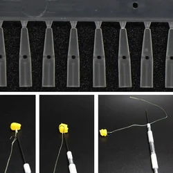 5Set 140PCS Carp Fishing Accessories Quick Stops Bait Stoppers Hair Rigs Boilies Pellet Stopper Carp Fishing Method Feeder