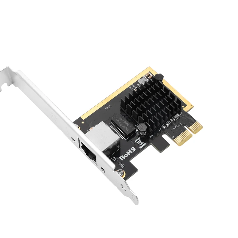 

Сетевая интерфейсная карта HAGOOGI 2,5 Gigabit Ethernet PCI Express RTL8125B RJ45 LAN-адаптер для Windows/Linux