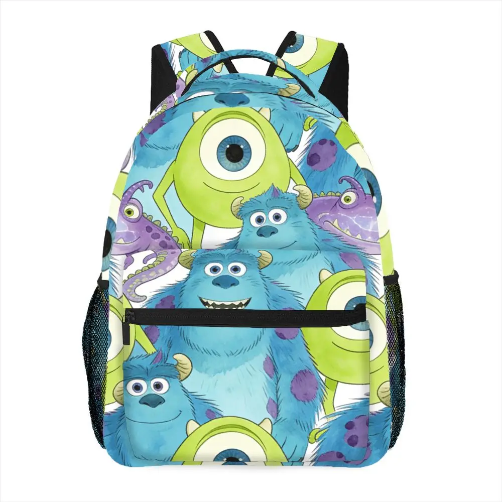 

1pc Disney Monsters, Inc. James P. Sulliva Computer Backpack, Fashionable and Simple, Unisex, Large Capacity, High-Quality Gift