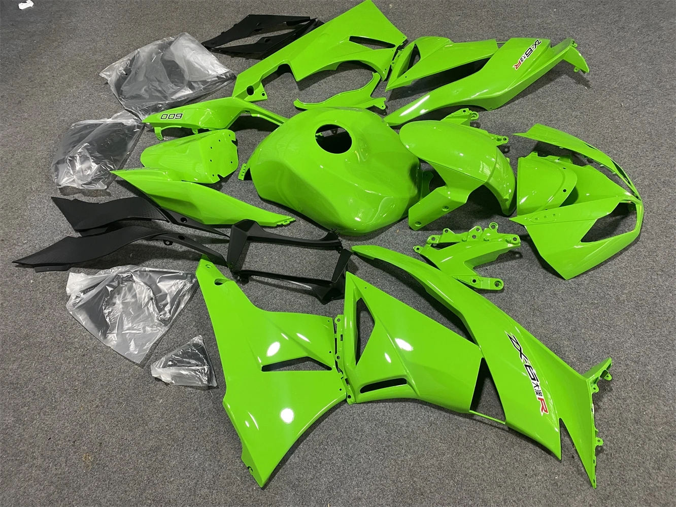 Motorcycle Fairing Kit ABS Plastic Body Fairings Bodywork Bodykit For Kawasaki Ninja ZX6R 636 2009 2010 2011 2012 09 10 11 12 A9