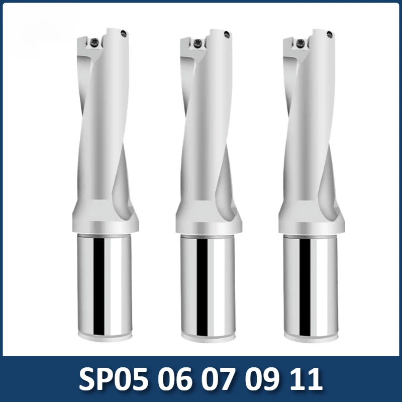 

SP Indexable U Drill CNC Magic Fast Hole Making SPMG Lathe Tool Carbide Insert 2D/3D/4D/5D 13-32mm Metal Cutting Tool