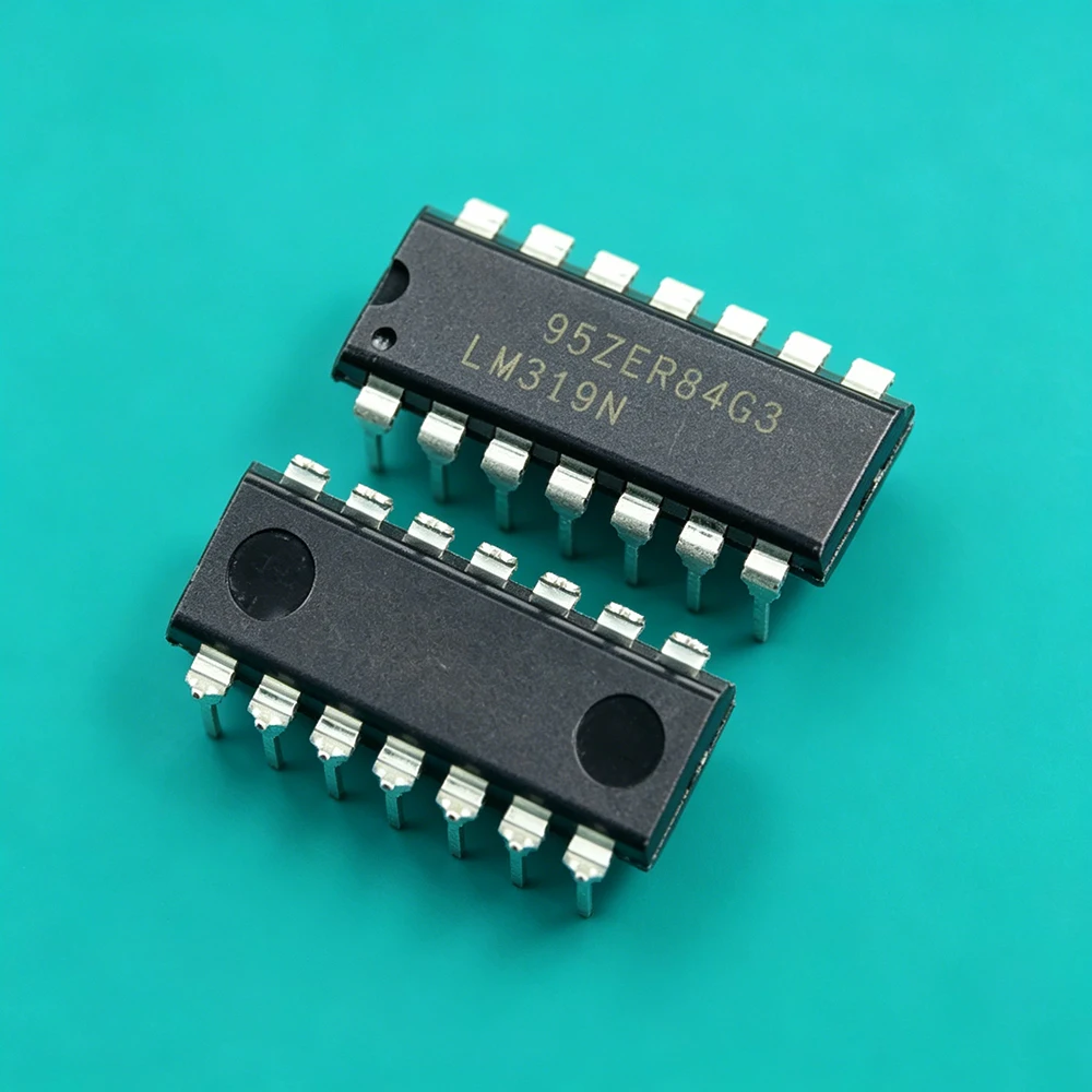 10PCS LM319 DIP14 LM319N DIP LM319AN DIP-14