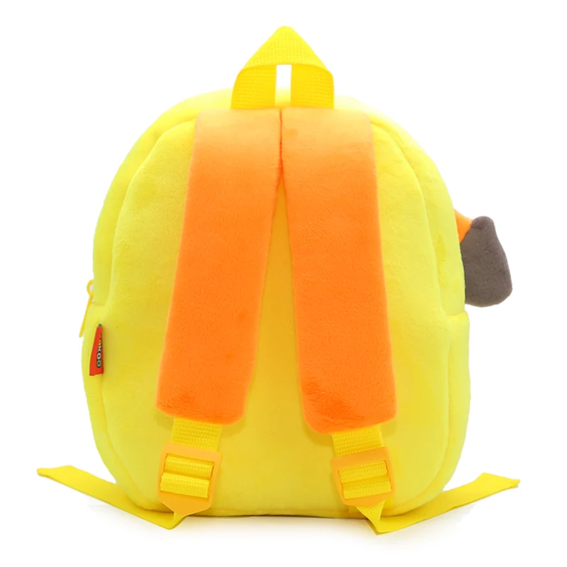 Boys Backpack Cute Excavator Children Plush Backpack Kindergarten School Bag