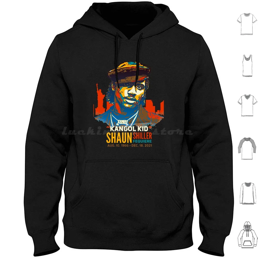 Shaun Shiller Fequiere Kid Tribute Hoodies Long Sleeve Hiphop Hub 80S Rap Break Dancing