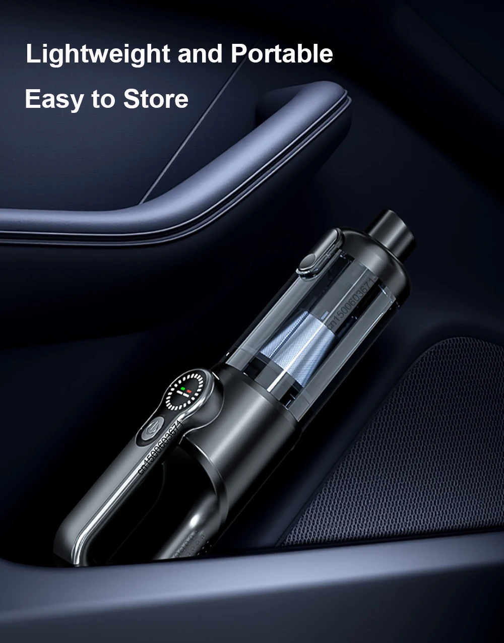 Auto-Staubsauger, kabelloser tragbarer Staubsauger, 17000PA, starke Saugkraft, USB wiederaufladbar, Handstaubsauger für das Auto, Gebläse – Detail 10