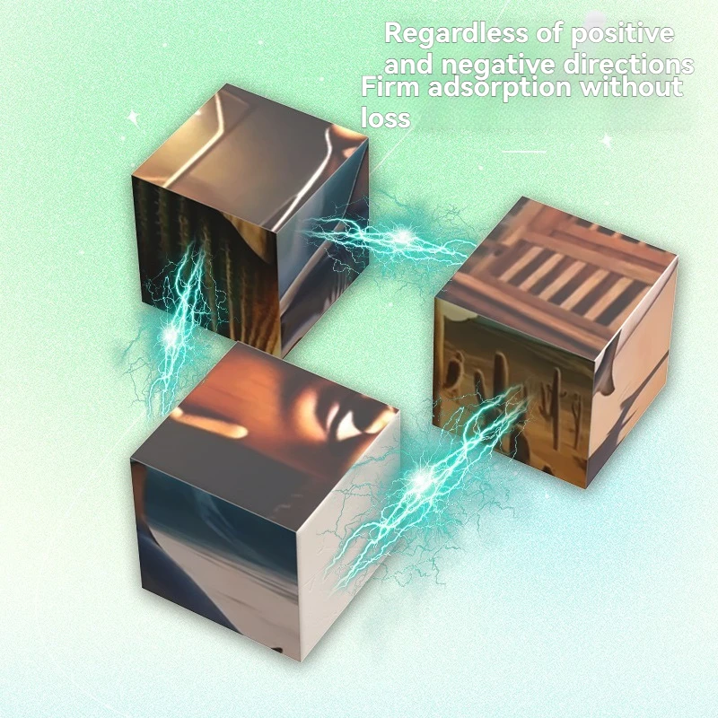 Nouveau bloc de construction AI Shanhaijing bloc magnétique bloc de construction aspiration magnétique bâton en bois assemblage humain bloc de construction jouet