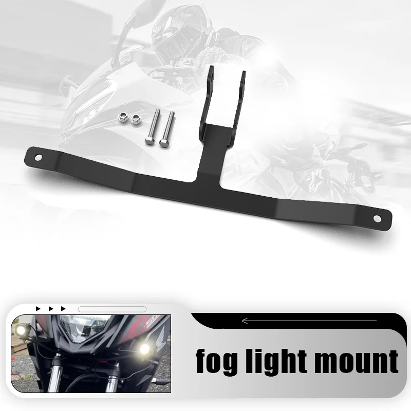 

2023 2024 Motorcycle Fog lamp Mount Auxiliary Lights Fog Lights Bracket FOR Honda CB500X CB 500 X 2018-2020 2021 2022 CB 500X