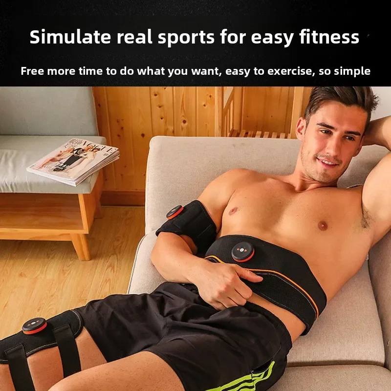 

HOT SALE Ems Belt Abdominal Muscle Sticker Massage Belt Abdominal Intelligent Sports Abdominal Sticker Muscle Device