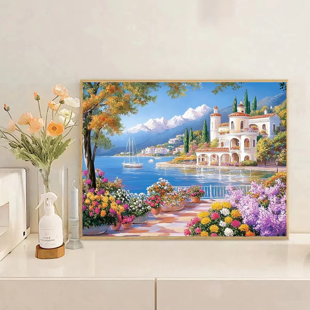 

Serene Natural Landscape Art Jigsaw Puzzle 500/1000/1200/2000PCS Relaxing Hobby Art Collectible Gift