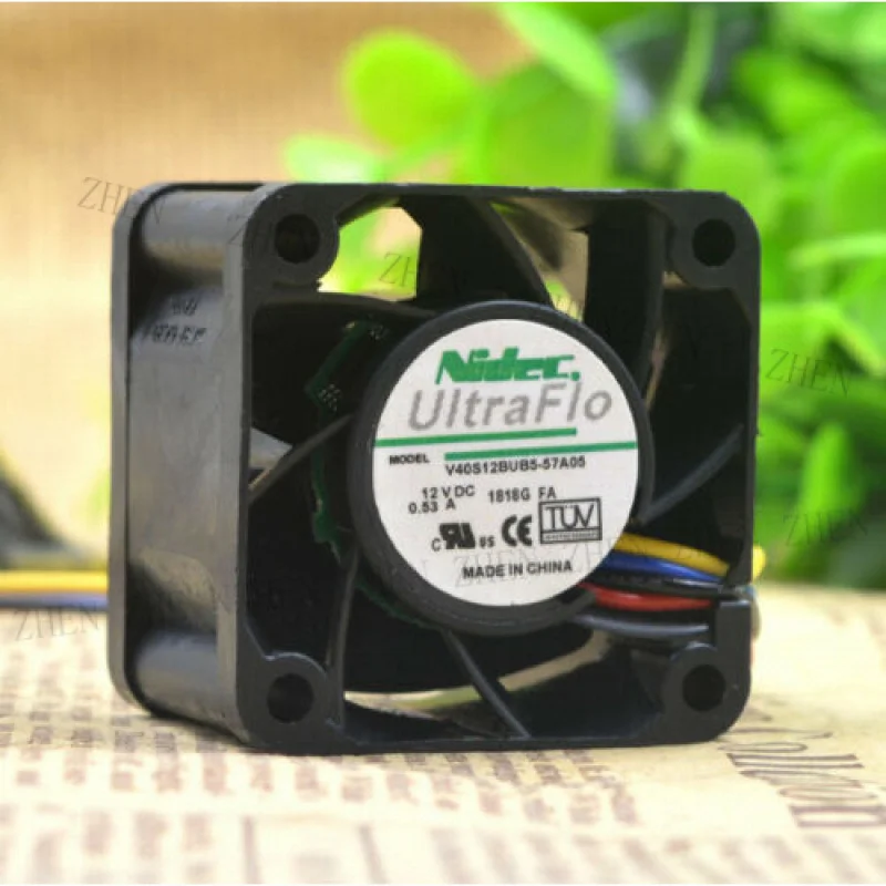

Y 1PCS NEW for Nidec V40S12BUB5-57A05 4028 4cm 12V 0.53A cooling fan#XR