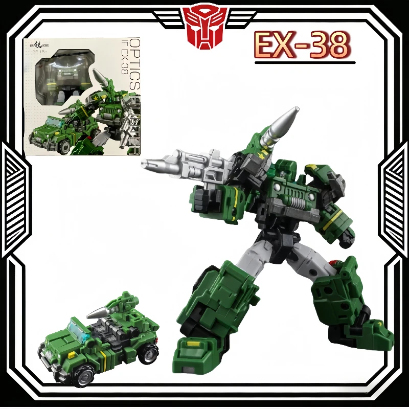 

In Stock Transformed Toys Toys Iron Factory IF EX38 EX-38 Optical Hunter Hound G1 Action Figure Robot Collectible Gift
