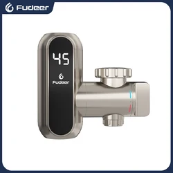 Fudeer Elektrische Boiler 220V Keukenkraan Conector Champagne Goud Tankless Water Verwarming Kraan Instant Boilers