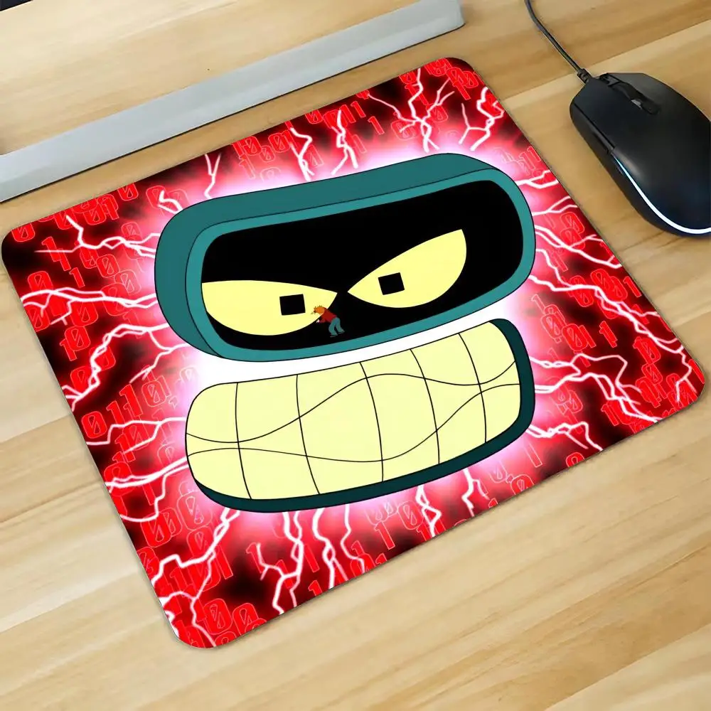 F-Futurama B- Bender Art Mouse Pad Gaming Laptops Keyboard Mat Deskmat Pc Accessories Desk Protector Mousepad Gamer Mats Anime