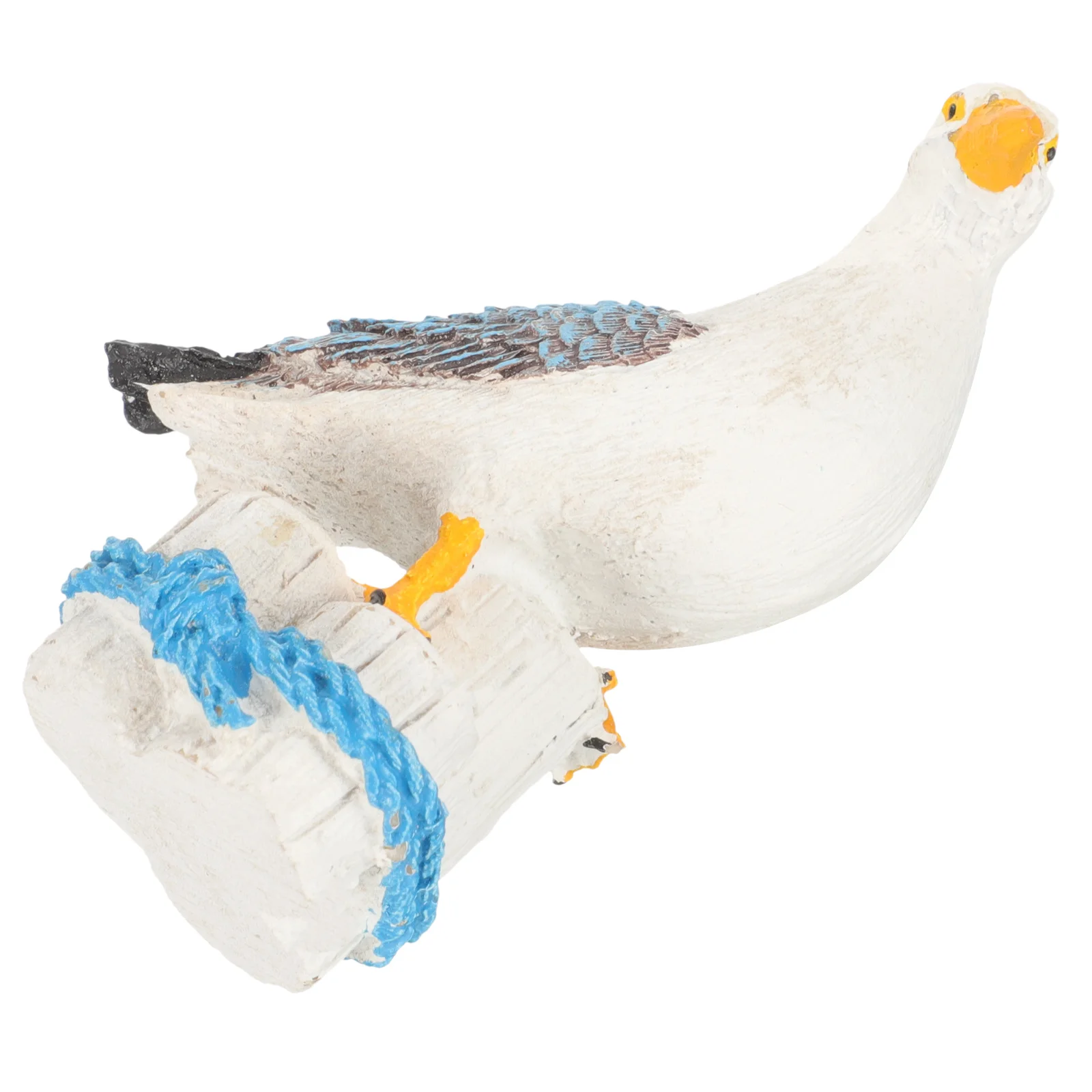 

Resin Seagull Statue Small Coastal Bird Decoration for Garden Lawn Desk Home Office Decorative Ornament Seagull Statue