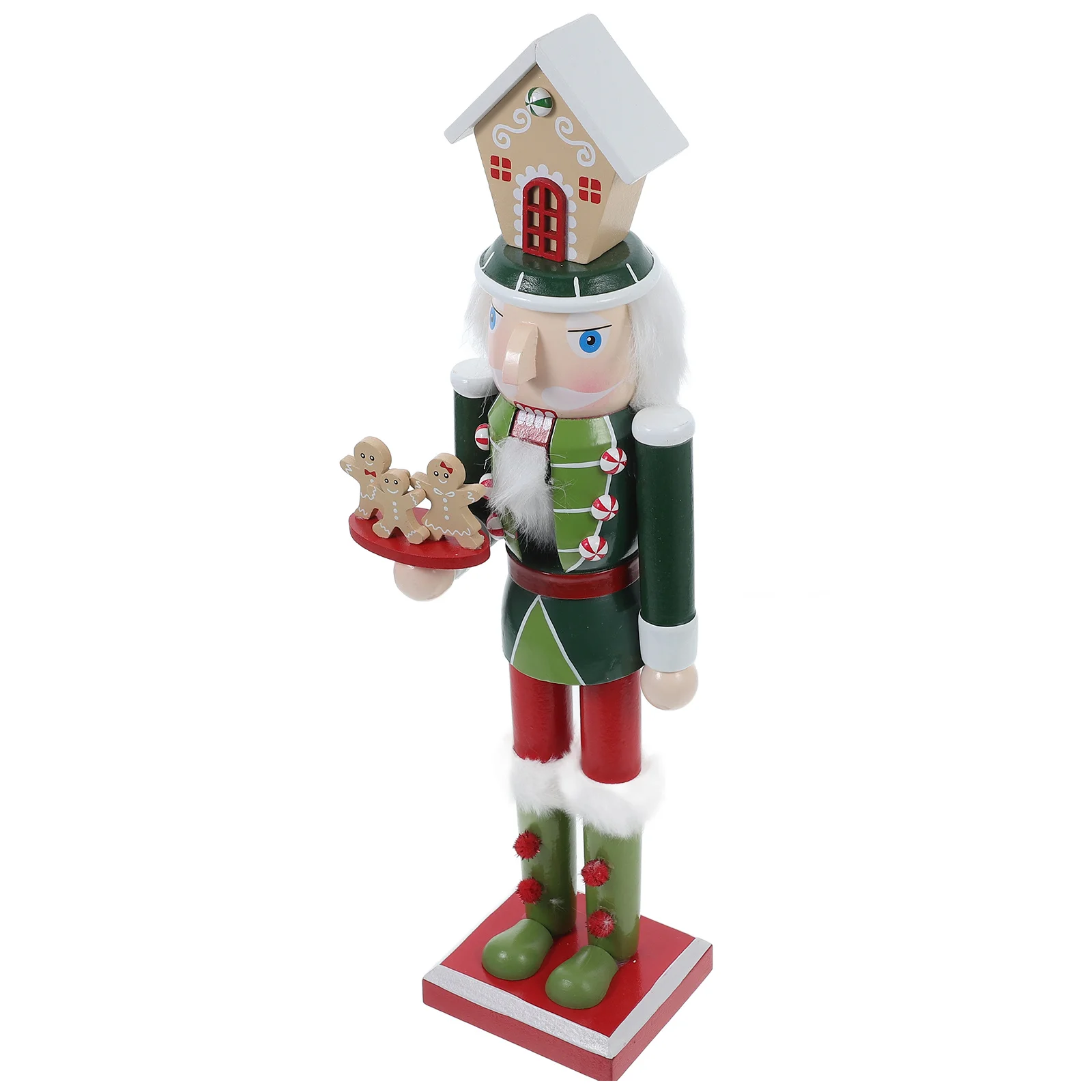 

Wood Nutcracker Soldier Decor Christmas Display Design Quality Craftsmanship Festive Home Decor Gift