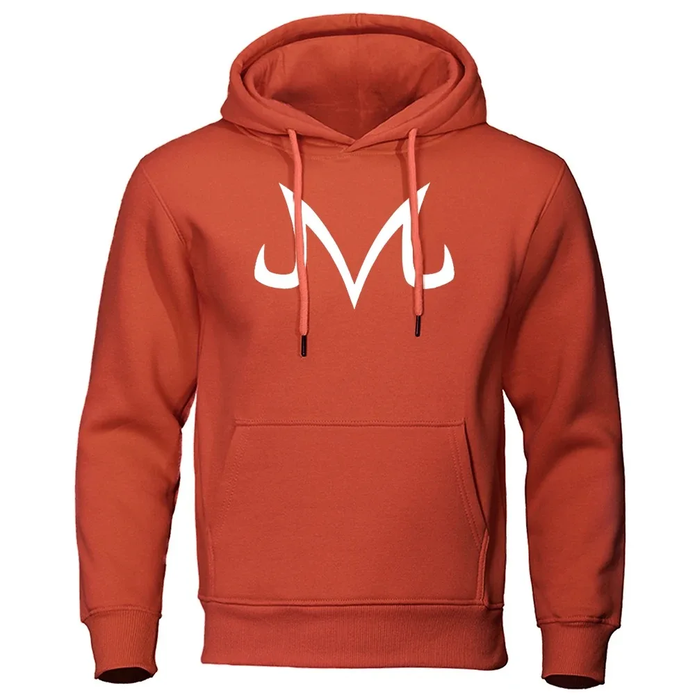 Japanese fashion cartoon lettering logo printed hoodie men's Harajuku loose sweater casual pullover autumn jacket