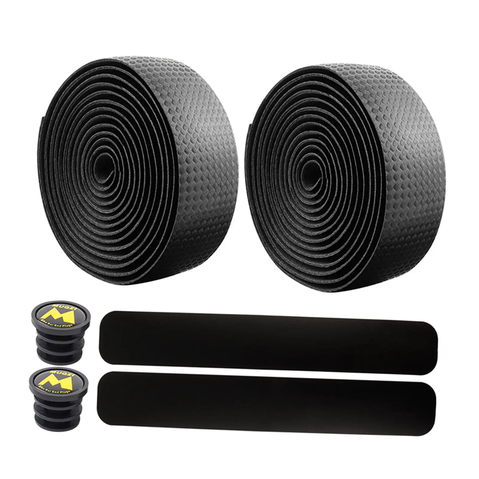 Bike Handlebar Tapes, Bar Tape, Shockproof Breathable Sticky Handle Wraps, for Road Bikes, Fishing Rods,