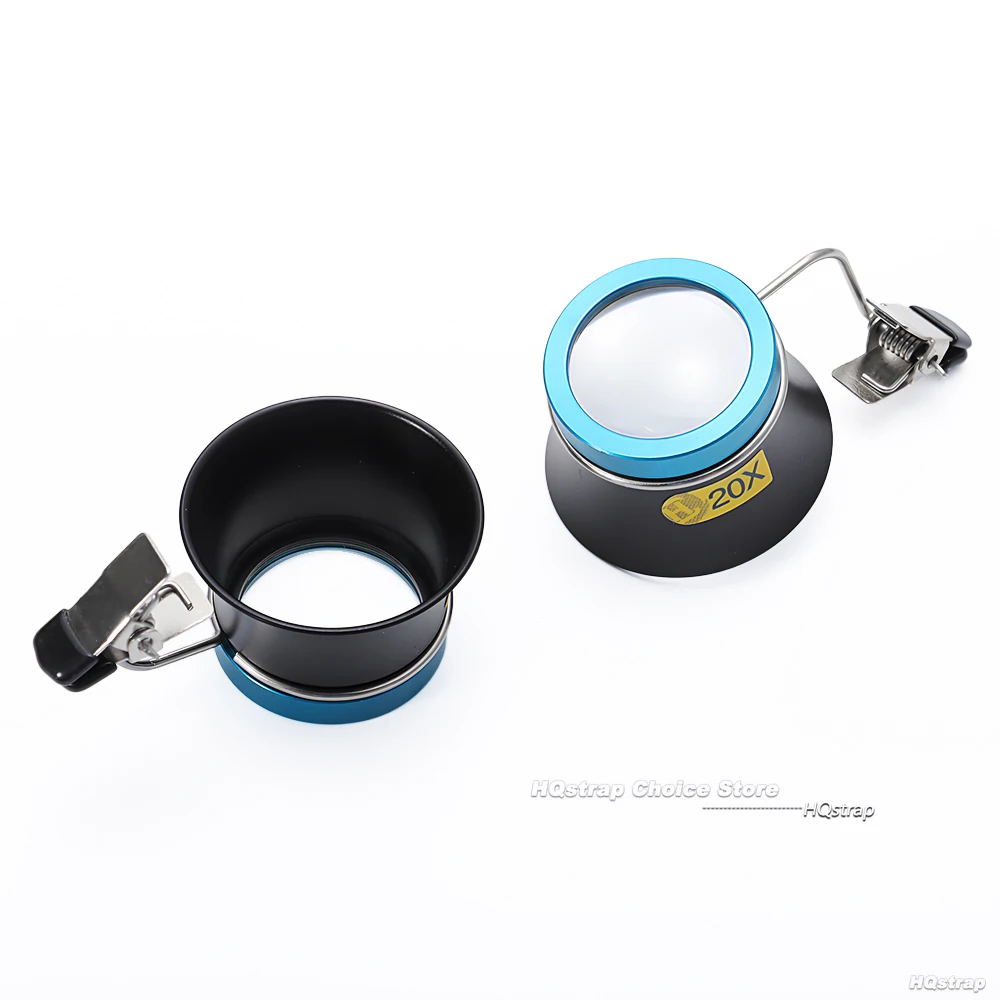 5X 10X 20X Brillen Lupe Clip-On Auge Lupe Vergrößerungs Objektiv Uhrmacher Reparatur Werkzeug Tragbare Okular Prozess Betrieb werkzeug