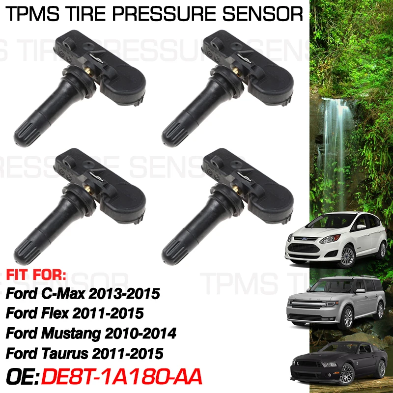 315MHz For Ford C-Max C Max Ford Flex Ford Mustang Ford Taurus 2011-2015 Tire Pressure Monitor Sensor DE8T-1A180-AA 9L3Z-1A189-A