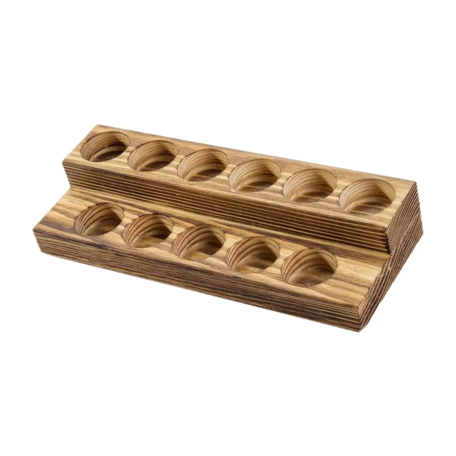 

Wooden Essential Oil Bottle Storage Stand Holder Organizer Presentation Tray