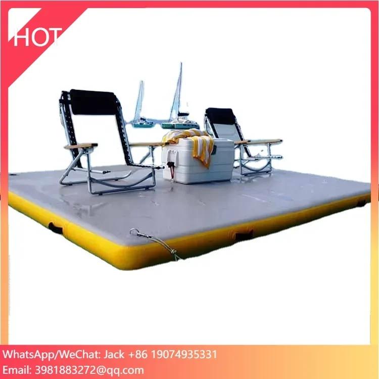 

Inflatable Floating Dock Inflatable Swim Water Platform
