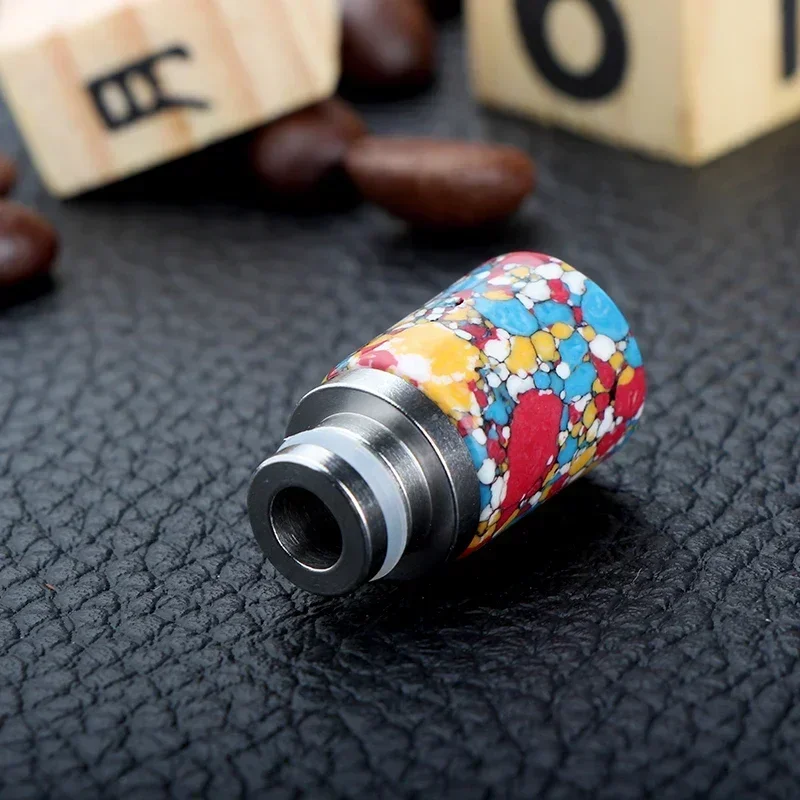 510 Stainless steel Pine stone round DRIP TIP Straw Joint