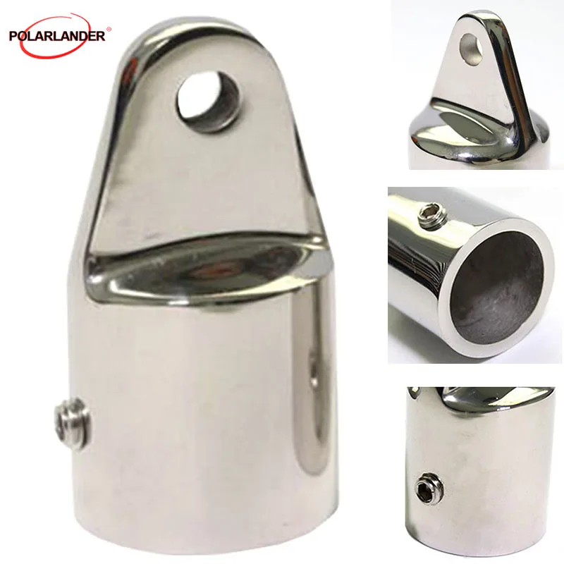 Bimini Top Cap EC-T6 316 Stainless Steel Eye End Triangle 22mm For Boat Marine Hardware