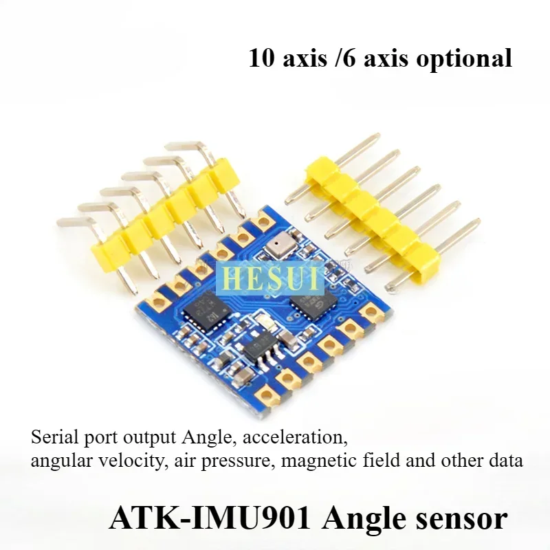 ATK-IMU901/601 Angle sensor module Serial port output IMU acceleration pressure gyroscope module