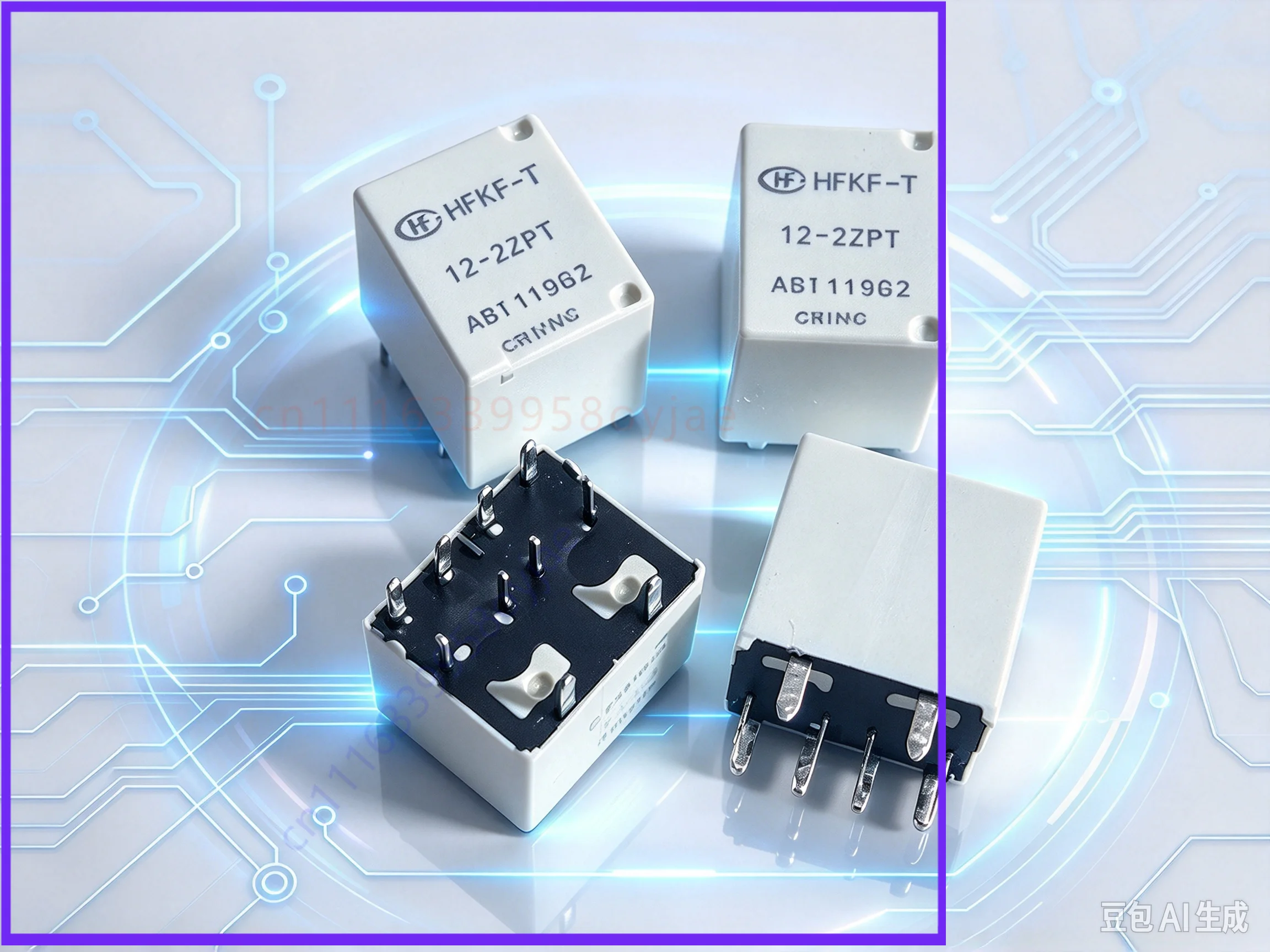10PCS Stock for HFKF-T 12-2ZPT 10-Pin Automotive Relay