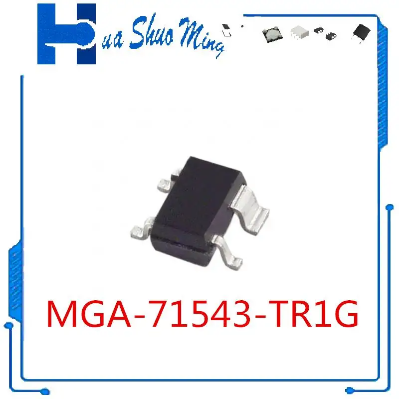 10Pcs/Lot MGA-71543-TR1G MGA-71543 MGA 71543 SOT-343