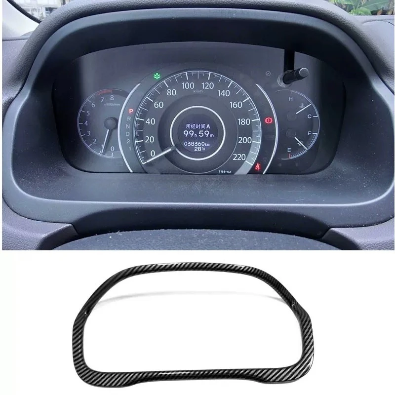 

For Compatible with 2012-2016 Honda CRV, Carbon Fiber Interior Trim, Instrument Panel & Door Handle Stickers
