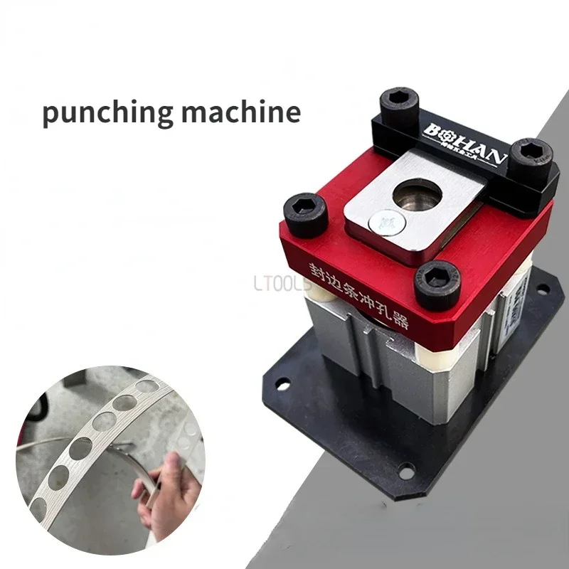 8mm/15mm Portable Hole Pasting Machine 3-in-1 Edge Banding Punching Machine Aluminium Alloy Household Puncher Woodworking Tool