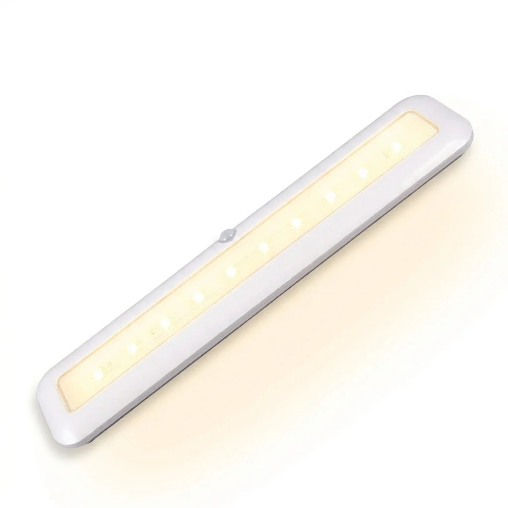 HPH LED-wandlamp met bewegingssensor, oplaadbaar nachtlampje, binnenverlichting voor keuken, kledingkast en garderobe.