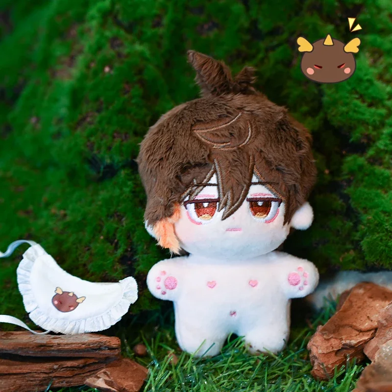 

Game Anime Genshin Impact Zhongli 10CM Starfish body Prop Cosplay Give gifts to friends Plush Cotton Doll