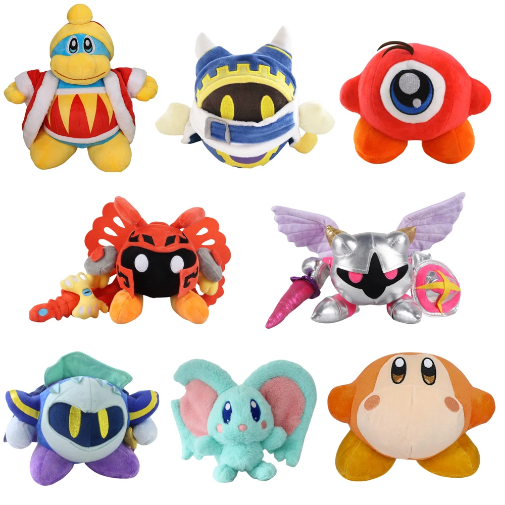 Anime Star Kirby gevulde pluche pop Magolor Elfilin Morpho Knight King Dedede Meta Knight Geweldig kerstverjaardagscadeau voor kinderen
