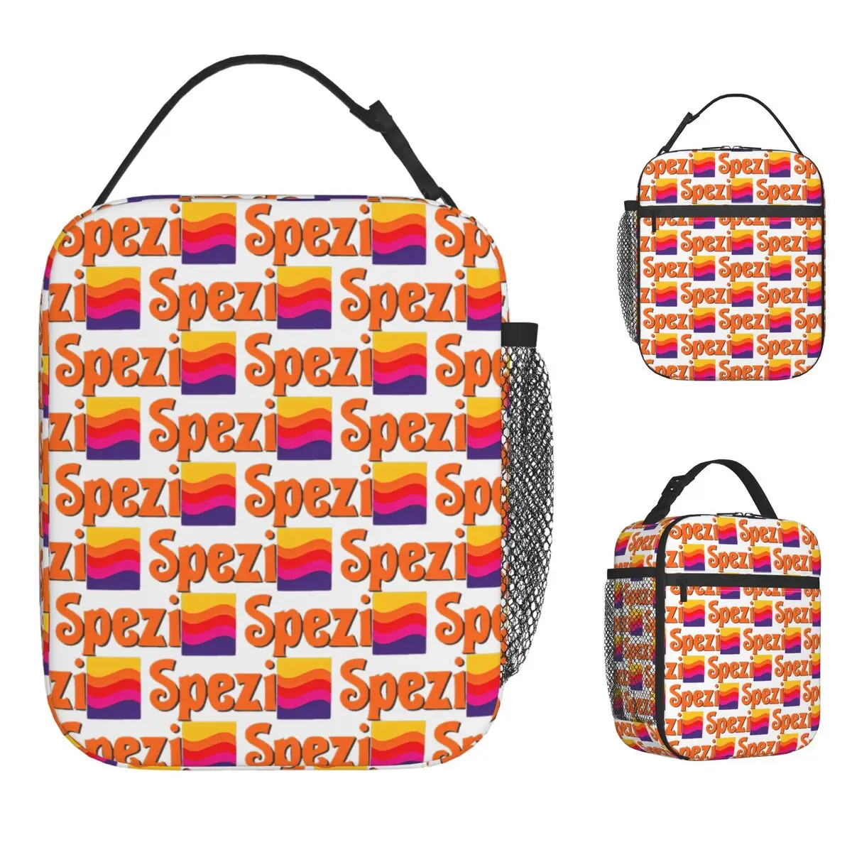 

Paulaner Spezi Logo Lunch Bag For Women Custom Lunch Box Picnic Cooler Bag Portable Insulated Waterproof Thermal Lunch Bags
