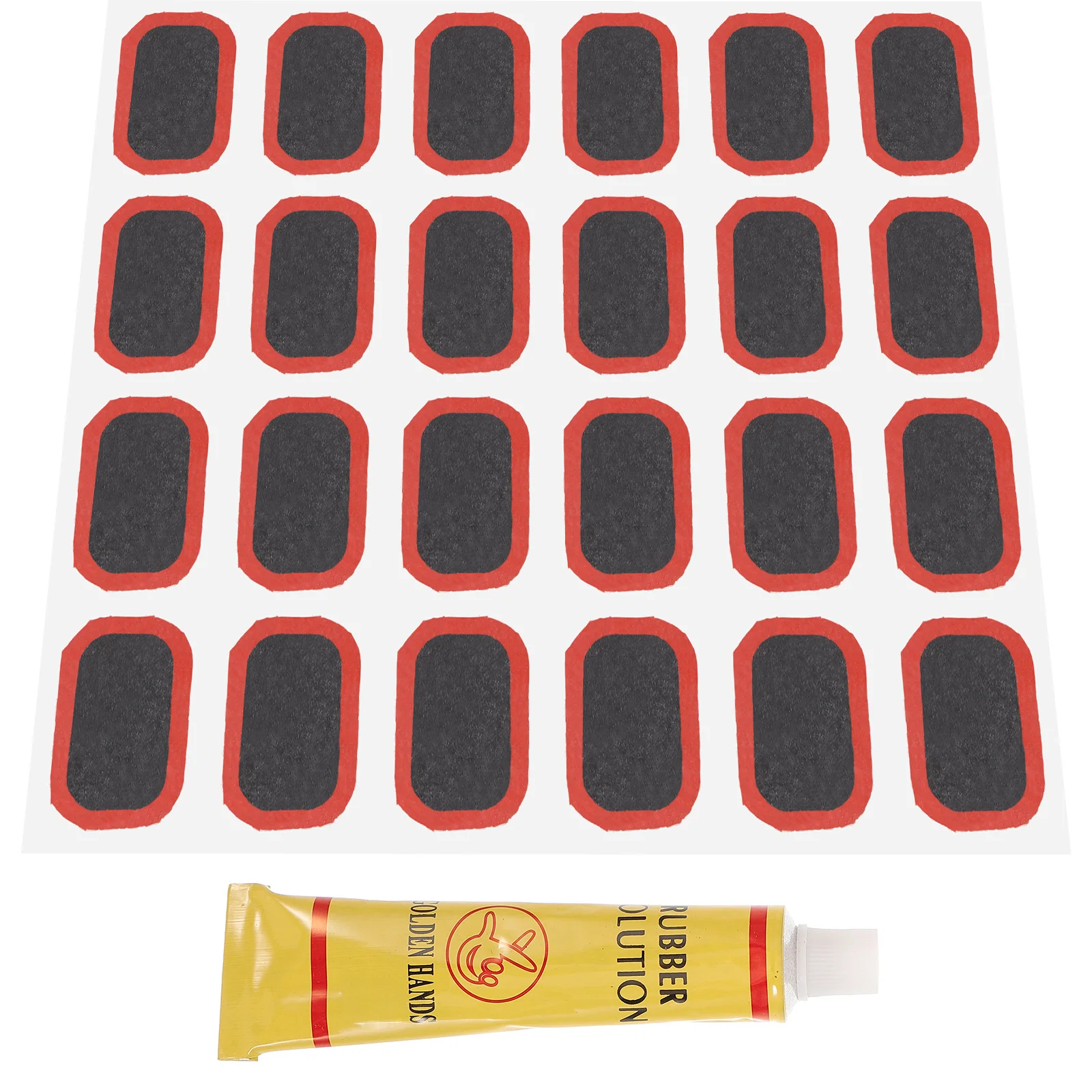 1 set Bike Tire Repair Kit Self-Adhesive Patches No Glue Needed For Mountain Road Bicycle Tubes Durable Repair Tool Cycling
