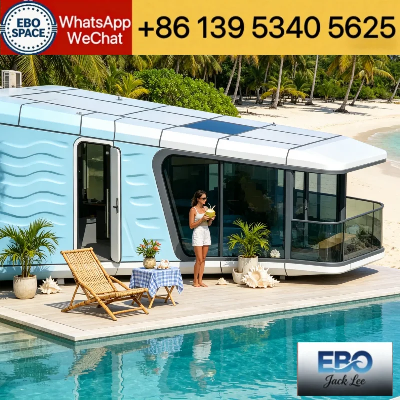 Fast-build 20ft expandable container, luxury villa, Australian standard compliant Modified Container