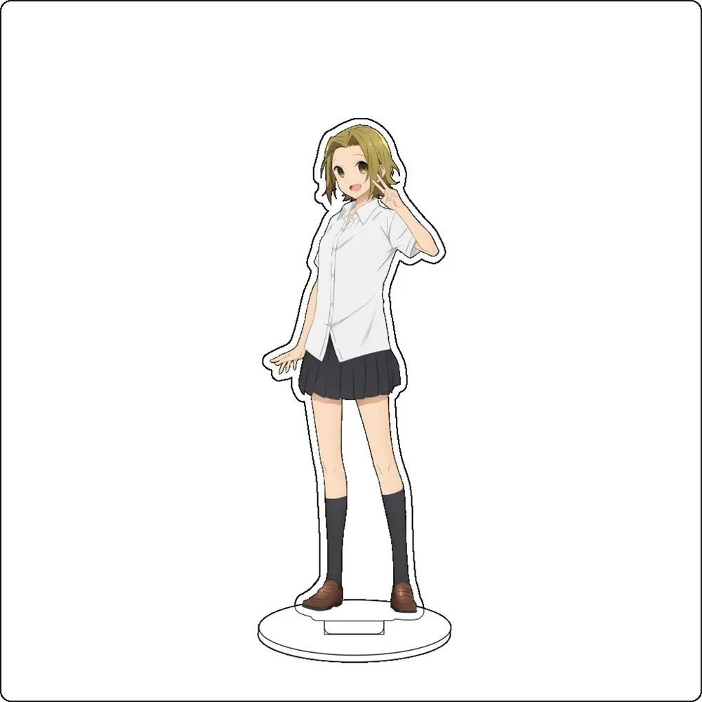 15 سنتيمتر أنيمي هوري سان إلى ميامورا كون تأثيري الاكريليك حامل الحلي يوشيكاوا يوكي هوري كيوكو الشكل حامل هدايا عيد الميلاد